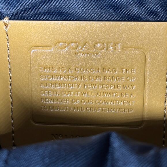 COACH LEATHER METROPOLITAN PORFOLIO BRIEFCASE - Picture 12 of 15